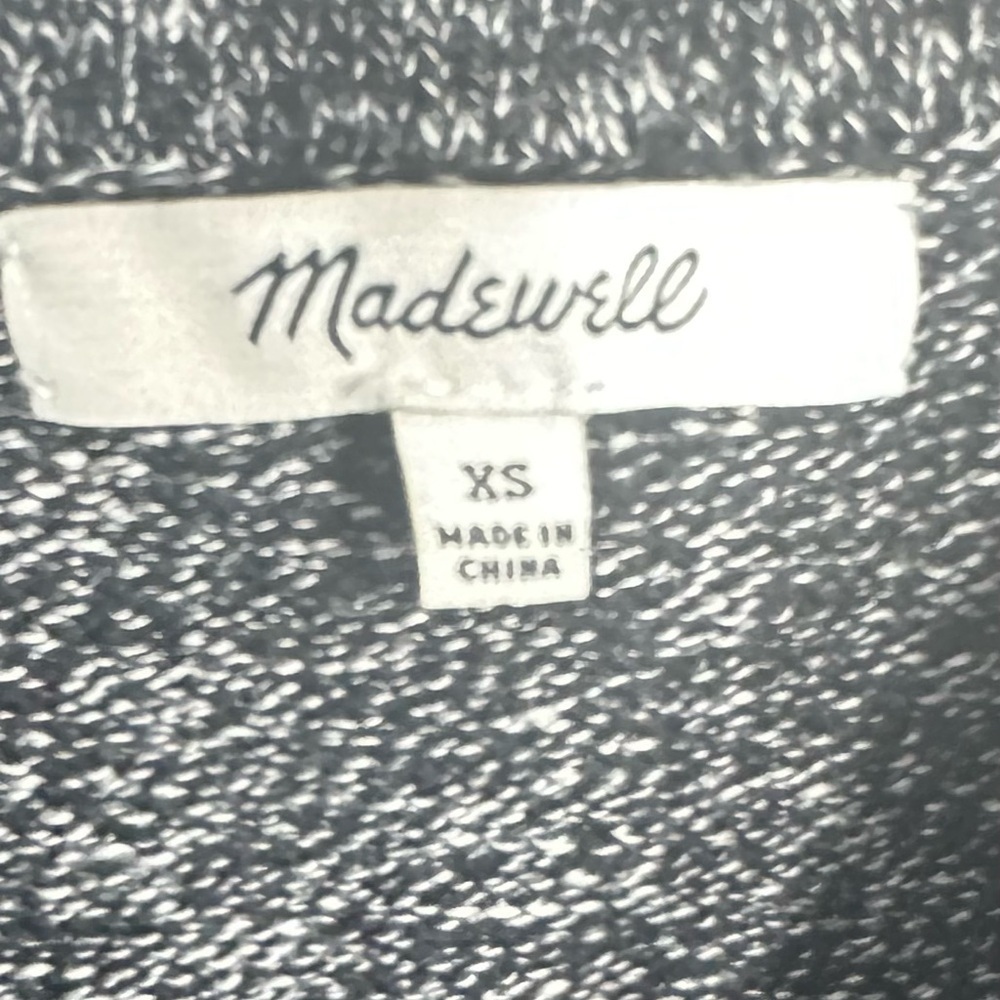 MADWELL Women's Gray Button-Down Top size XS pre owned Exellent condition - Picture 2 of 7